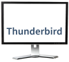 Symbolbild mit Scriftzug Thunderbird