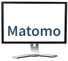 Symbolbild mit Schriftzug Matomo
