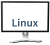 Monitor mir Schriftzug Linux